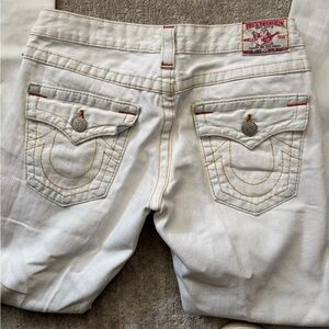True Religion White Jeans